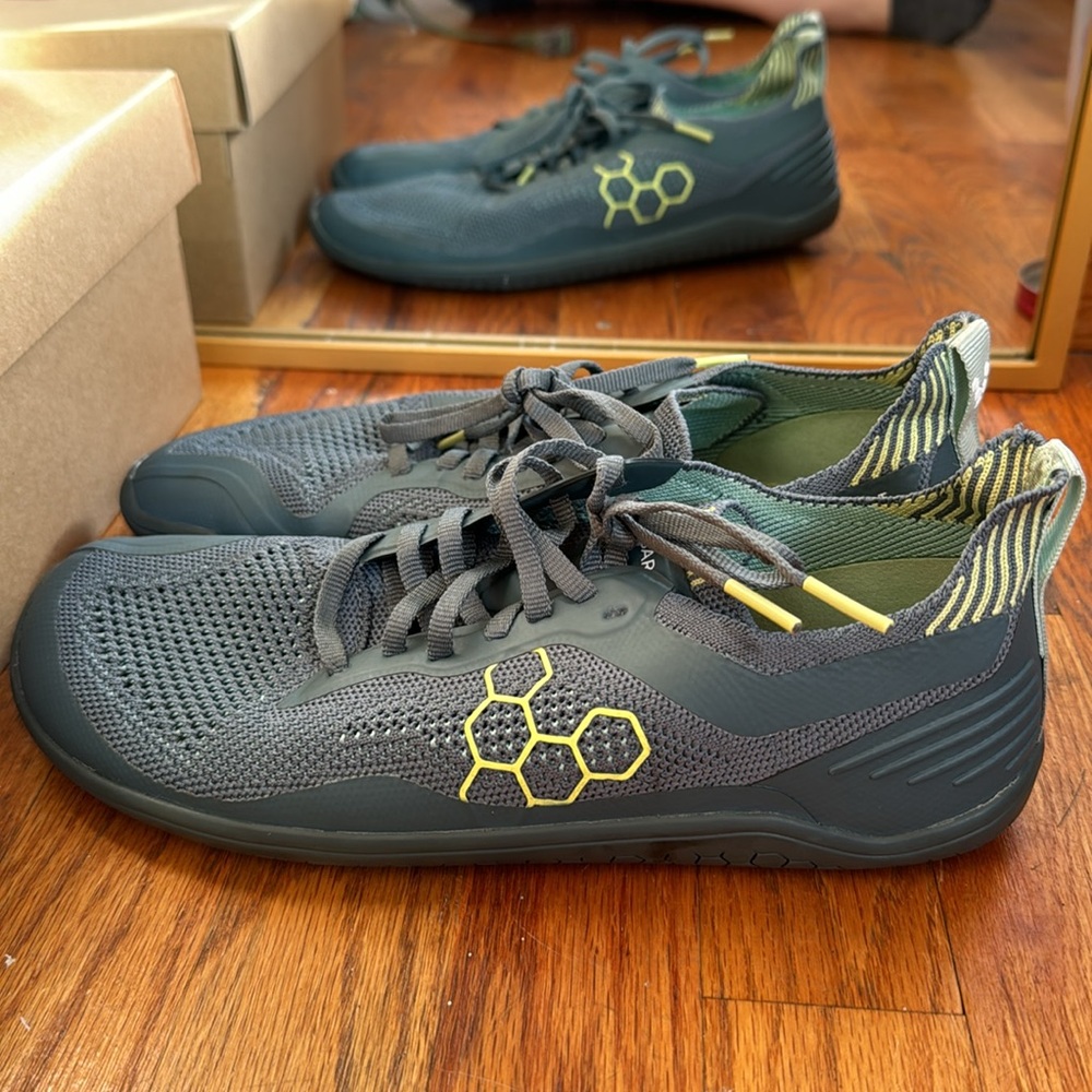 Vivobarefoot geo racer knit sneakers